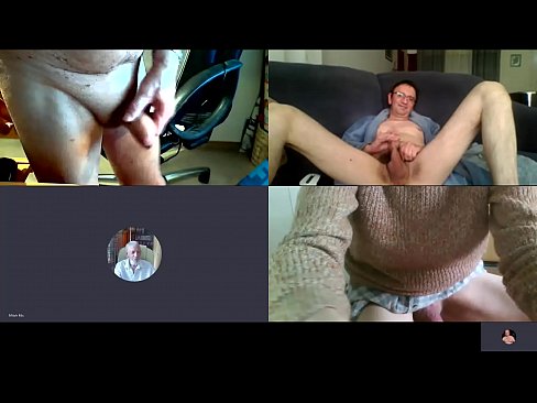 masturbation old men in skype