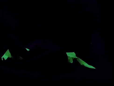 Hottie's Cunt Fucked Hard Under Blacklight