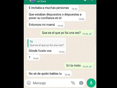 Mi novia me cuenta su historia cuando lo dejamos