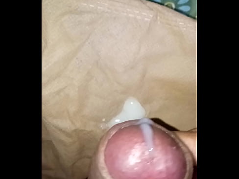 Dick show cum shot