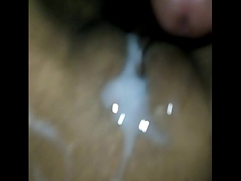 Cum on pussy destroy completely by cock