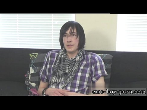 Naked emo boys gif gay Adorable emo man Andy is fresh to porn but he