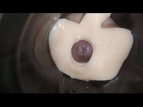 Milking inside a hot toy