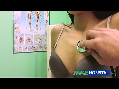 FakeHospital Slim skinny young student gets the doctors creampie