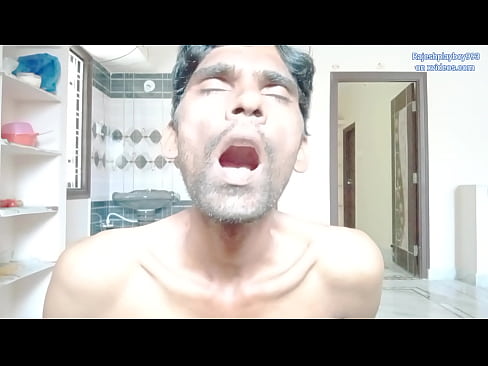 Rajesh masturbating & cum