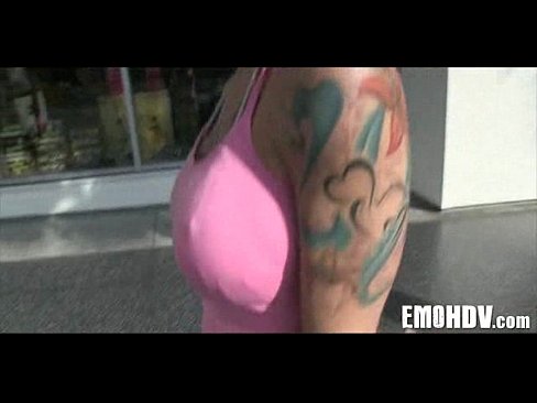 Emo slut with tattoos 1476
