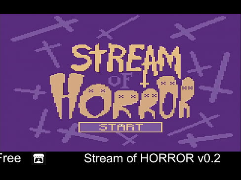 Stream of HORROR (free game itchio) Adult, Erotic, Game Boy, Horror, Lewd, Pixel Art, Psychological Horror, Retro