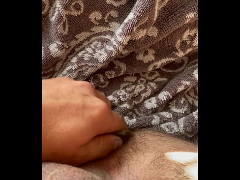 Playing with my hole after work laying down hairy