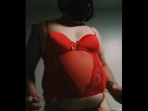 Crossdresser bbw lingerie