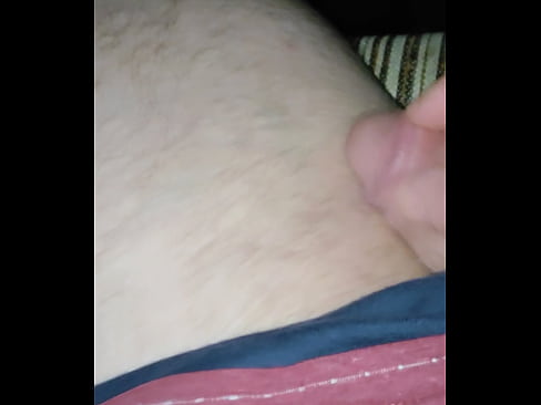 Quick rubbing cumshot