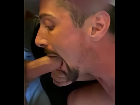 Ty Weels sucks on hung daddy cock lost in a trance and hungry