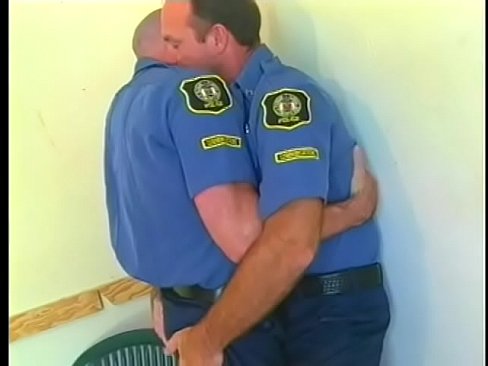 Cops  sucking cocks and fucking in ass during duty