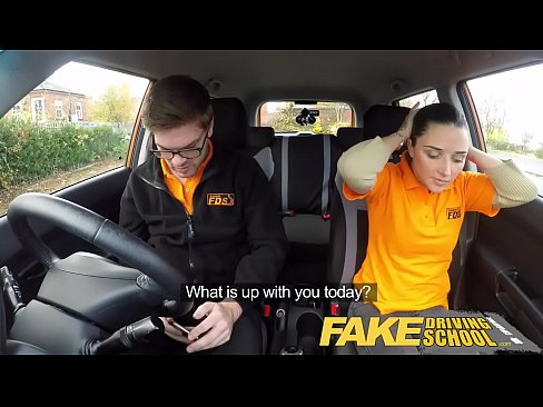 Fake Driving School little English teen gets fucked after her lesson