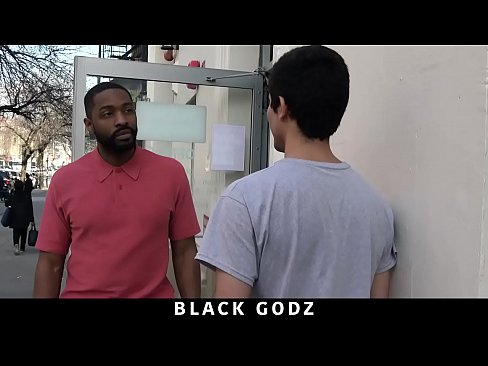 Black God Teaches An Innocent Boy To Deepthroat A Cock