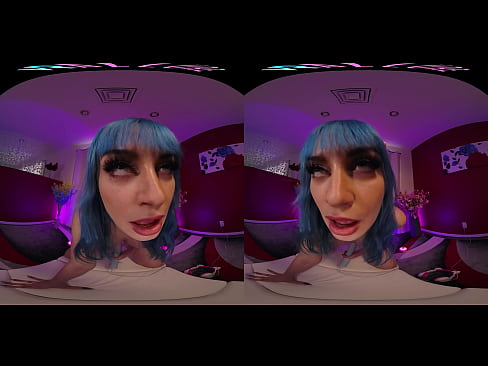 Your big titty girlfriend makes you a private video in VR