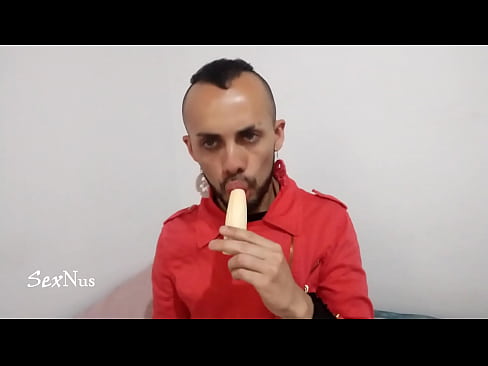 fetiche de comida para tu gran verga grande banana