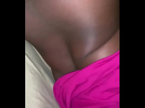 Black beautiful gets cum on that fat ass