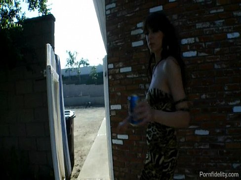 Tipsy Streetwalking Slut Begging For Cock