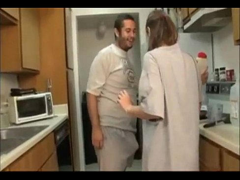 ZGV step Brother And Sister Blowjob In The Kitchen 08 M