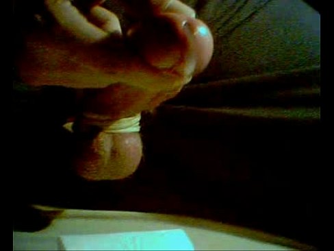 Bound Cock & Balls multiple cum