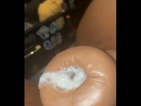 Small cock cuming in coocie toy