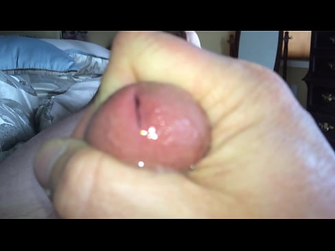 Jerking with precut and nice load of cum