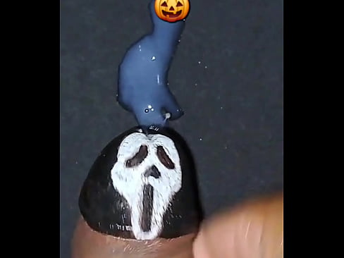 Ghostface Style Cumshot by iAmBearBoy