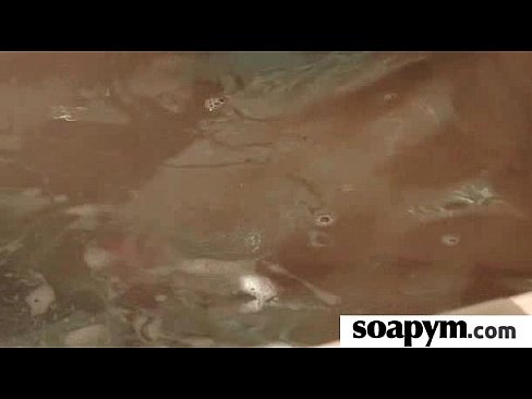 a very hot soapy massage and a hard fucking 25