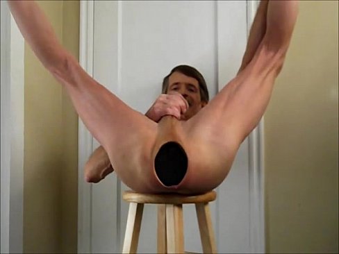 Anus And Ass Stretching Giant Black Butt Plug