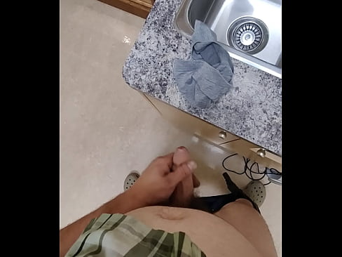 Masturbating at dentist cum on stolen panty