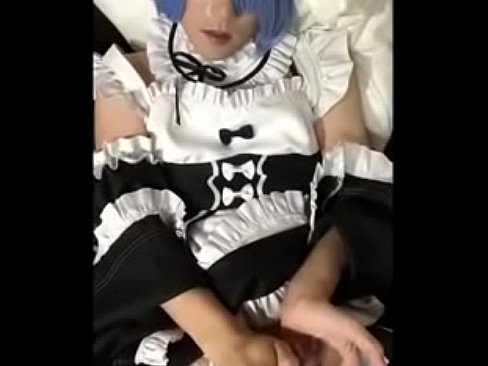 Rem Crossplay Masturbation