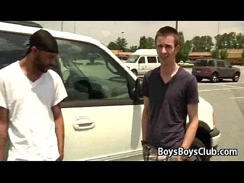 Blacks On Boys -Gay Bareback Interracial Fuck Movie 04