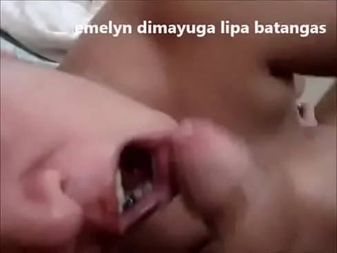 Emelyn dimayuga Lipa batangas loves taking a mouthful of cum