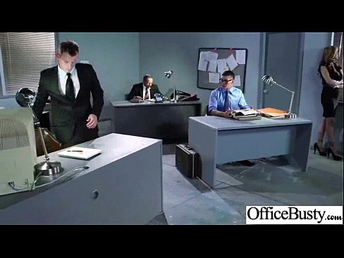 Cute Girl With Big Tits Get Seduced And Banged In Office movie-24