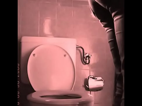 Hidden cam toilet spy