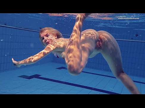 Elena Proklova shows how sexy can one be alone in the pool