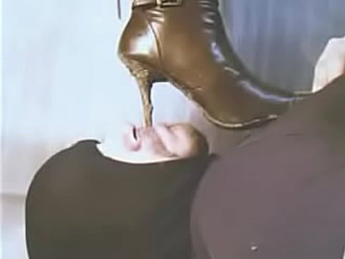Licking clean my Wife's dirty boots 1