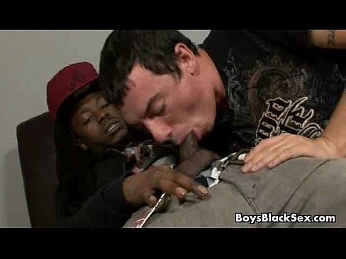 Black Gay Boy Fuck White Twink Bareback Style 04