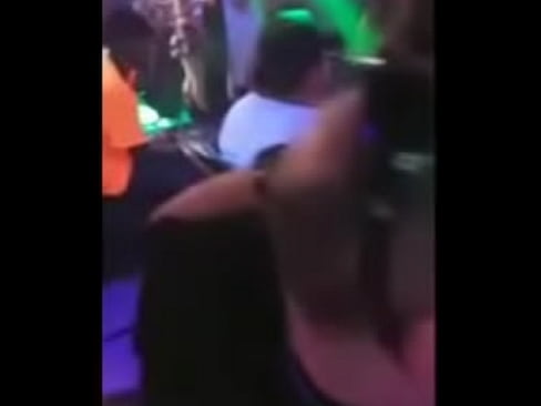 Chelsea Charms In the club dancing with her huge melons