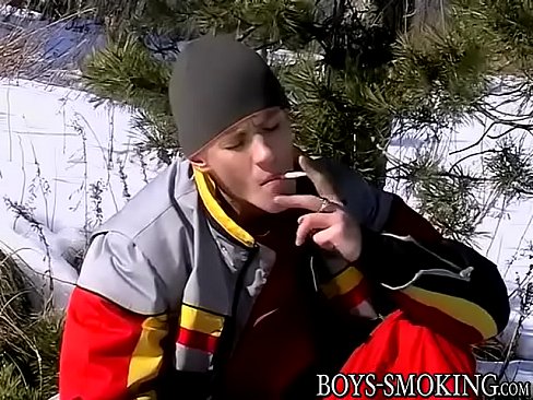 Cigar smoking thug Roma wanks his wang