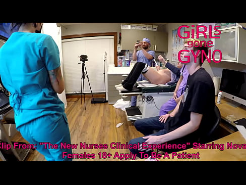 BTS - SFW Nova Maverick in The New Nurses Clinical Experience Movie,Chit Chatting and hanging out after filming the movie ,See Full Medfet Movie Exclusively On @GirlsGoneGyno   Many More Films!