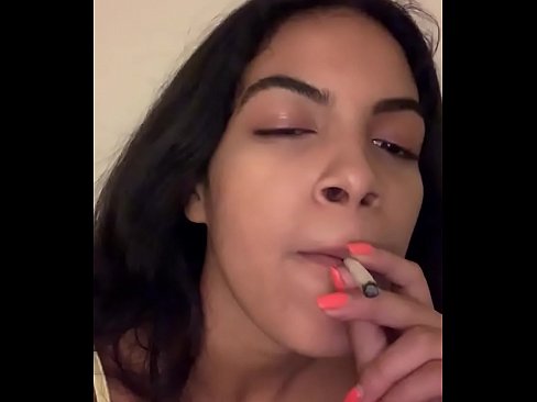 Hot Latina Maya Farrell Wants To Smoke