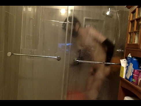 Showering And Touching My Dick