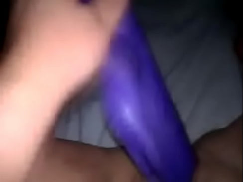 My gf playing with dildo