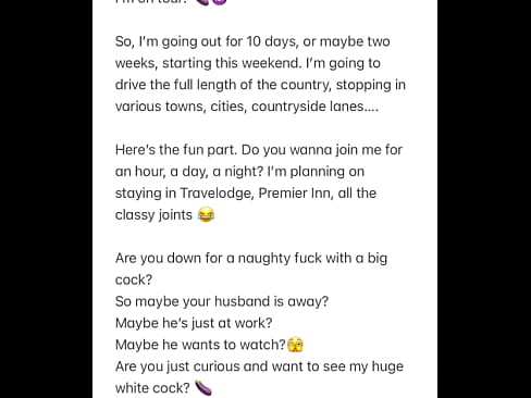 Big British Cock travels the UK to fuck pussy!