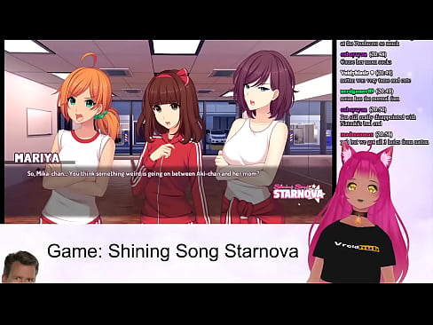 VTuber LewdNeko Plays Shining Song Starnova Aki Route Part 4