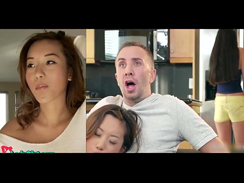 Alina Li Cute Asian Splitscreen