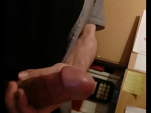 Jerking off my mushroom cock