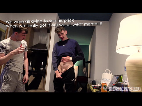 HOT-AS-FUCK British lad - REAL HomeMade sex Party