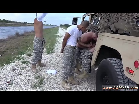 Army naked blondes gay first time Ass Cheeks Get Spread on the